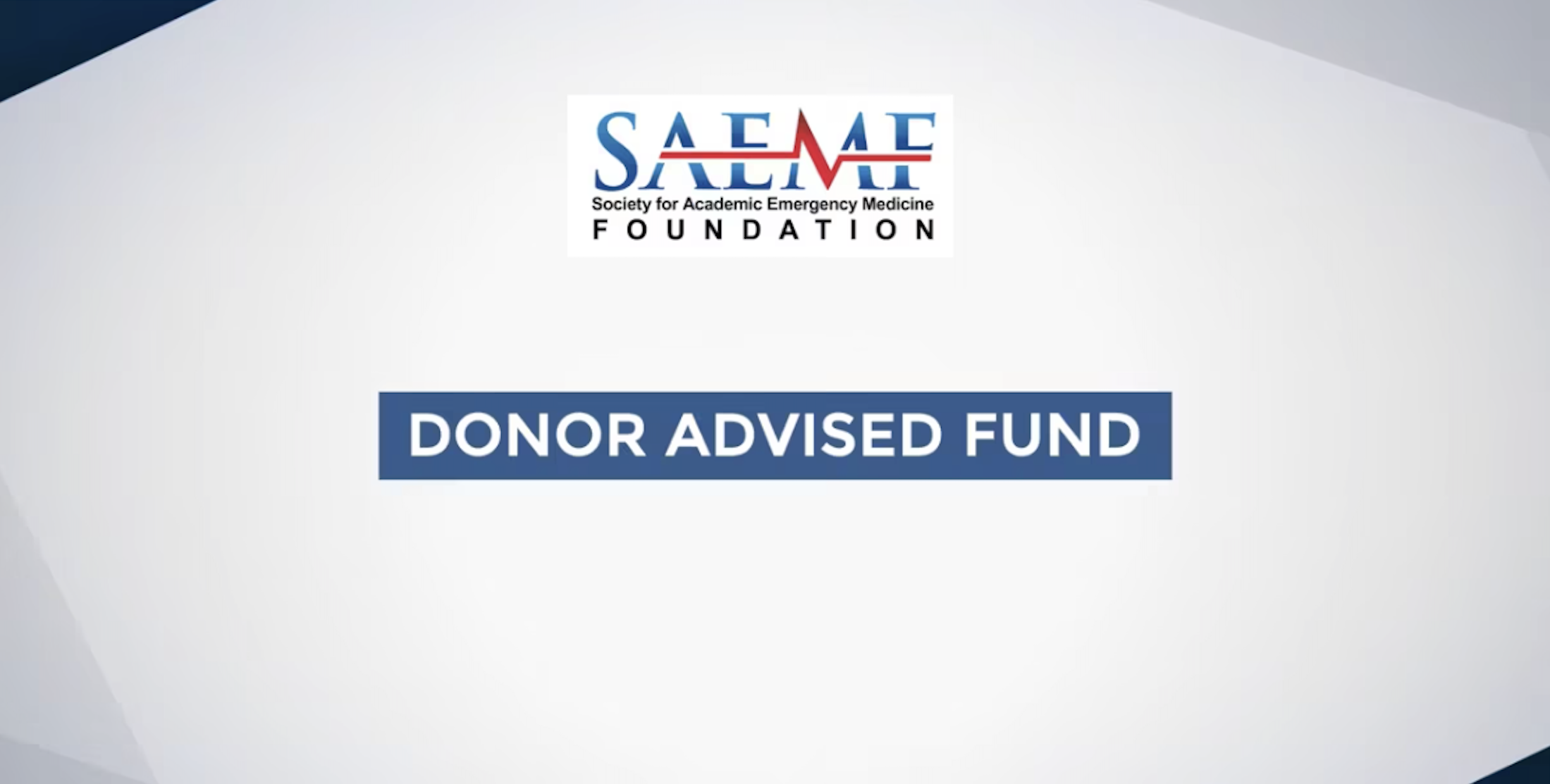 Click here to learn more about Donor Advised Funds.